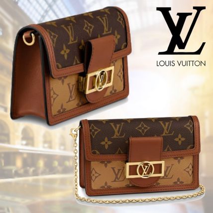 Louis Vuitton MONOGRAM 2019 20AW Dauphine Chain Wallet M68746 