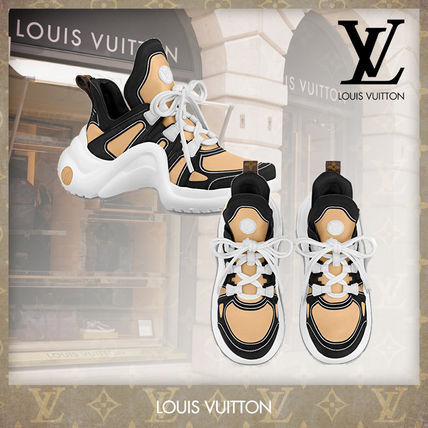 Louis Vuitton 2020 SS Monogram Casual Style Logo Low Top Sneakers 1A7TVV