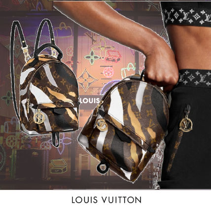 Louis Vuitton MONOGRAM 2020 SS Camouflage Monogram Calfskin Canvas Collaboration 2WAY 