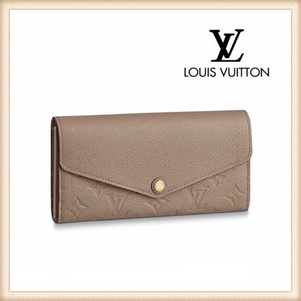 Louis Vuitton MONOGRAM EMPREINTE 2020 SS Monogram Leather Long Wallets M68708 