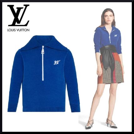 Louis Vuitton 2020 21AW Short Casual Style Wool Elegant Style Cropped 1A83FI 1A83FH 1A83FG 1A83FF 