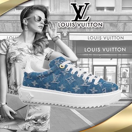 Louis Vuitton MONOGRAM Monogram Casual Style Low Top Sneakers 1A7RB3 