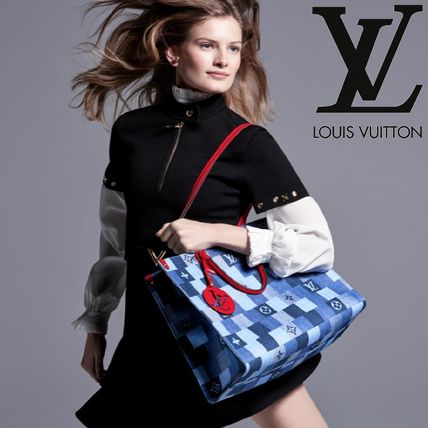 Louis Vuitton 2020 SS Other Plaid Patterns Monogram Casual Style Canvas A4 2WAY 