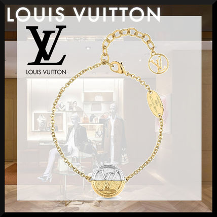 Louis Vuitton 2020 21AW Costume Jewelry Chain Silver Elegant Style Bracelets M69589 