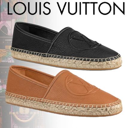 Louis Vuitton 2020 SS Plain Toe Casual Style Blended Fabrics Plain Leather Logo 1A86RK 1A86QQ 