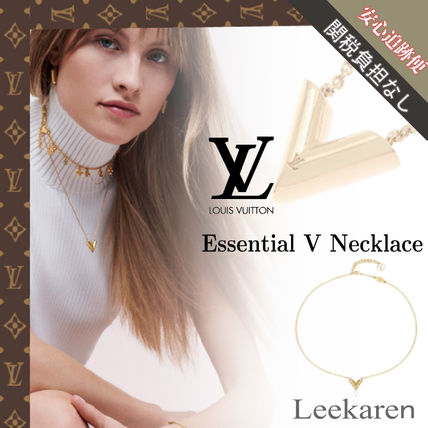 Louis Vuitton V 2018 19AW Essential V Necklace M61083 