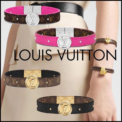 Louis Vuitton MONOGRAM 2019 20AW Lv Circle Reversible Bracelet M6173F M6556E 