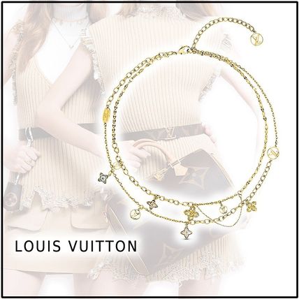 Louis Vuitton 2019 20AW Blooming Strass Necklace M68374 