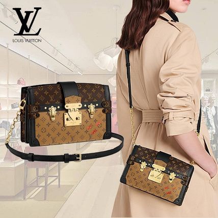 Louis Vuitton MONOGRAM MACASSAR Trunk Clutch M43596 