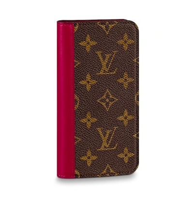 Louis Vuitton MONOGRAM 2019 20AW Monogram Unisex Blended Fabrics Plain Leather iPhone XS Max 
