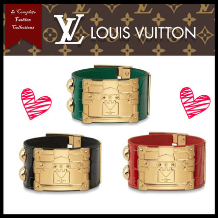 Louis Vuitton 2020 SS Casual Style Leather Party Style Elegant Style Bracelets M6199F M6198F M6197F 