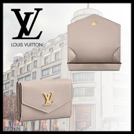 Louis Vuitton 2020 SS Calfskin Folding Wallet Small Wallet Logo Folding Wallets M69340 