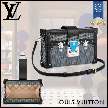 Louis Vuitton PETITE MALLE 2020 SS Monogram Leather Crossbody Logo Shoulder Bags 