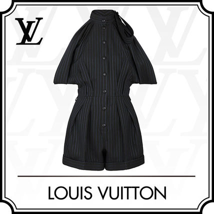 Louis Vuitton 2019 20AW Halter Neck Short Jumpsuit 1A61BQ 