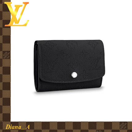 Louis Vuitton MAHINA Leather Small Wallet Accessories 