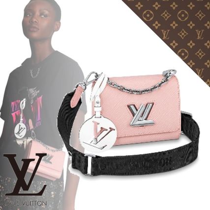 Louis Vuitton TWIST 2019 20AW Casual Style 2WAY Plain Leather Elegant Style Crossbody Logo M56887 