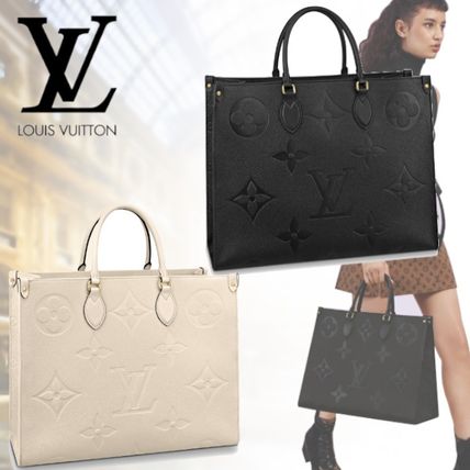 Louis Vuitton MONOGRAM 2020 SS Monogram A4 Leather Logo Handbags M45081 M44925 
