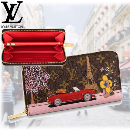 Louis Vuitton MONOGRAM Monogram Leather Long Wallets M68487 