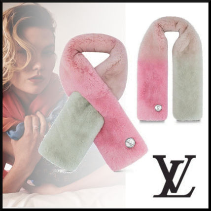 Louis Vuitton 2019 20AW Winter Sunset Scarf M74059 