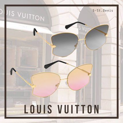 Louis Vuitton 2020 SS Street Style Oversized Sunglasses Z1384E Z1386E 