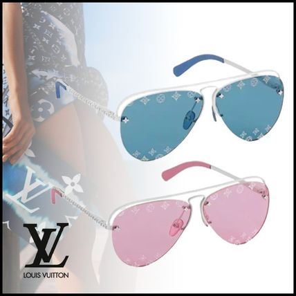 Louis Vuitton 2020 SS Lv Escale Grease Sunglasses Z1330W Z1329W 