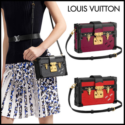 Louis Vuitton EPI Casual Style Blended Fabrics 2WAY Elegant Style Crossbody 