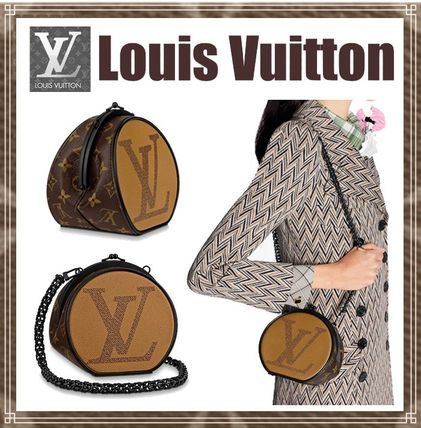 Louis Vuitton MONOGRAM 2020 SS Casual Style Blended Fabrics Street Style 2WAY Chain Leather M45280 