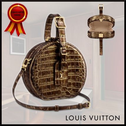 Louis Vuitton 2020 SS Casual Style Crocodile Blended Fabrics 3WAY 