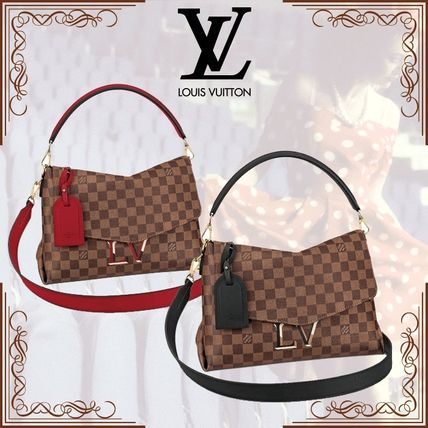 Louis Vuitton DAMIER 2019 20AW Other Plaid Patterns Canvas Blended Fabrics 2WAY 