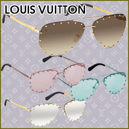 Louis Vuitton 2020 21AW Blended Fabrics Street Style Tear Drop Icy Color Sunglasses Z1209U Z0923U Z1210U Z0926U 