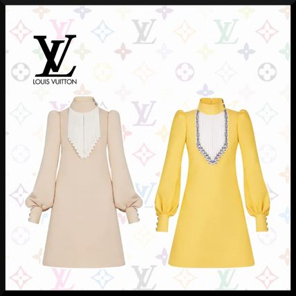 Louis Vuitton 2020 SS Short Casual Style Long Sleeves Elegant Style Formal Style 1A7TJ6 1A7TIY 