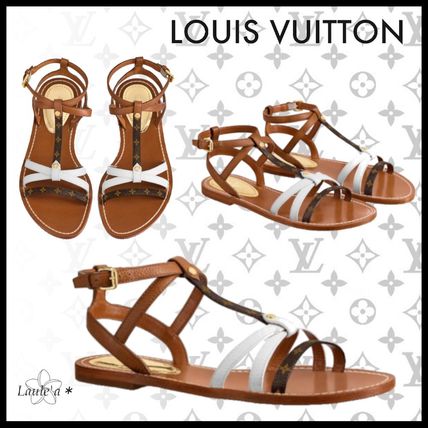 Louis Vuitton 2020 SS Explorer Flat Sandal 1A65VU 