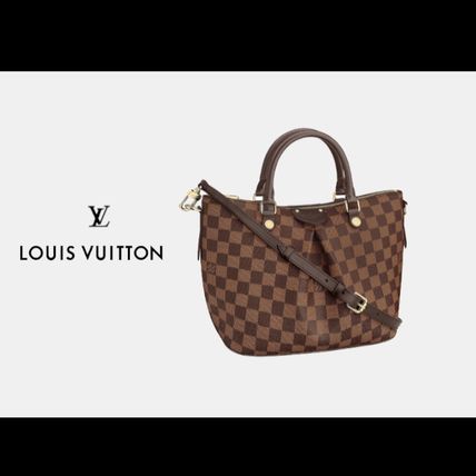 Louis Vuitton DAMIER Casual Style Canvas 2WAY Elegant Style Crossbody Handbags 