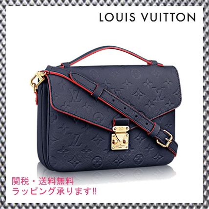 Louis Vuitton MONOGRAM EMPREINTE Pochette Metis M44071 