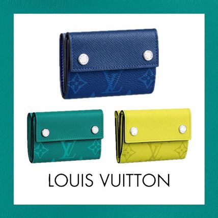 Louis Vuitton MONOGRAM Monogram Plain Leather Small Wallet Logo Folding Wallets M67629 M67626 M67620 