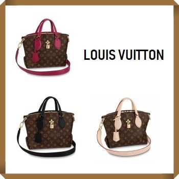Louis Vuitton MONOGRAM 2019 SS Flower Zipped Tote Pm M44350 M44359 M44351 