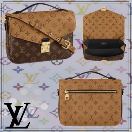 Louis Vuitton Monogram Leather Logo Shoulder Bags M44876 