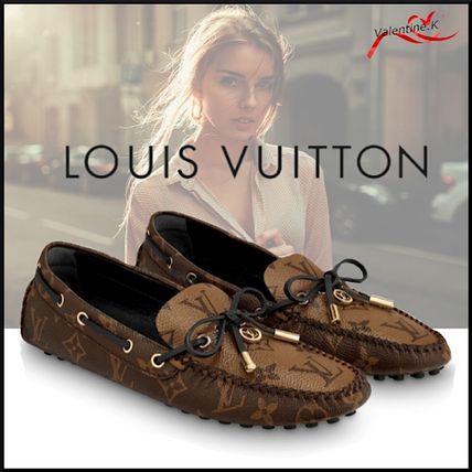 Louis Vuitton MONOGRAM 2020 SS LoaferMoccasin Shoes 1A65IY 