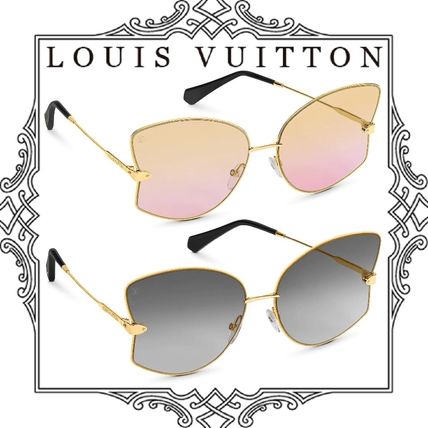 Louis Vuitton PONT NEUF 2020 21AW Unisex Street Style Oval Oversized Sunglasses Z1384E Z1386E 