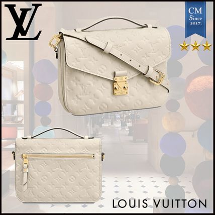 Louis Vuitton MONOGRAM Monogram 2WAY Leather Crossbody Logo Shoulder Bags 