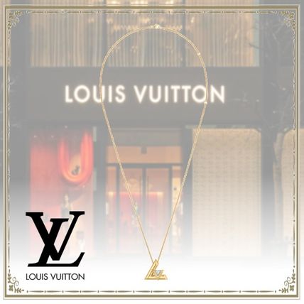 Louis Vuitton 2020 21AW Lv Volt One Large Pendant Yellow Gold And Diamond Q93808 