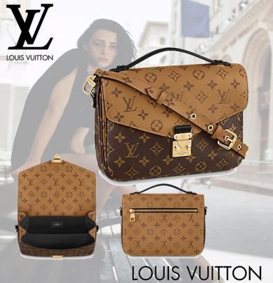 Louis Vuitton MONOGRAM Leather Shoulder Bags M44876 