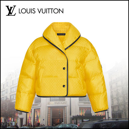 Louis Vuitton 2020 21AW Short Monogram Casual Style Nylon Street Style Plain Jackets 1A82KC 