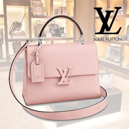 Louis Vuitton EPI 2020 SS 2WAY Plain Leather Crossbody Logo Shoulder Bags M53694 
