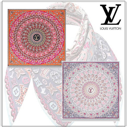 Louis Vuitton 2020 SS Monogram Casual Style Silk Party Style Office Style M73826 M73825 