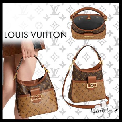 Louis Vuitton 2020 SS Monogram Casual Style 2WAY Leather Elegant Style Handbags M45194 