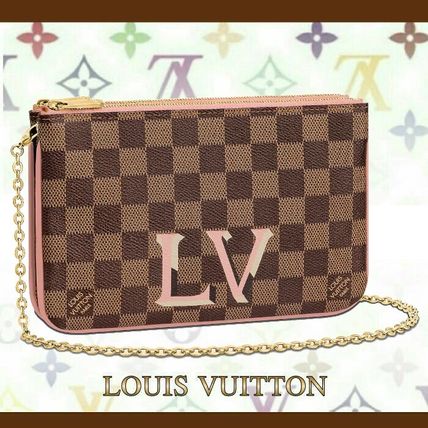 Louis Vuitton 2020 21AW Double Zip Pochette N60254 