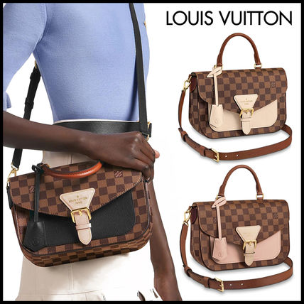 Louis Vuitton DAMIER Casual Style 2WAY 3WAY Leather Party Style Office Style 