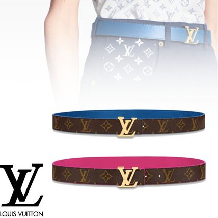 Louis Vuitton MONOGRAM 2020 SS Monogram Casual Style Leather Belts M0256W M0255W 
