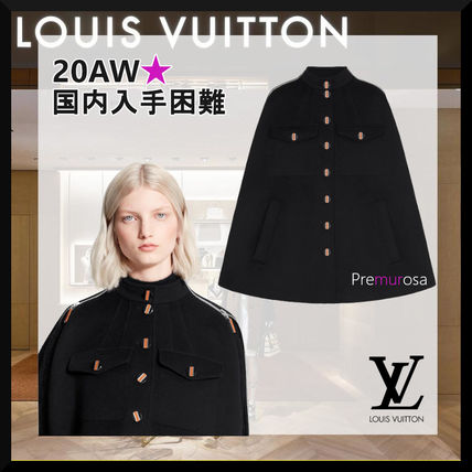 Louis Vuitton 2020 21AW Casual Style Wool Medium Office Style Elegant Style 1A825S 